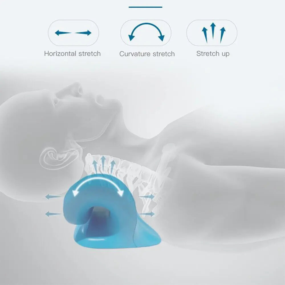 Neck & Shoulder Relaxer – Cervical Spine Corrector & Pain Relief Massager