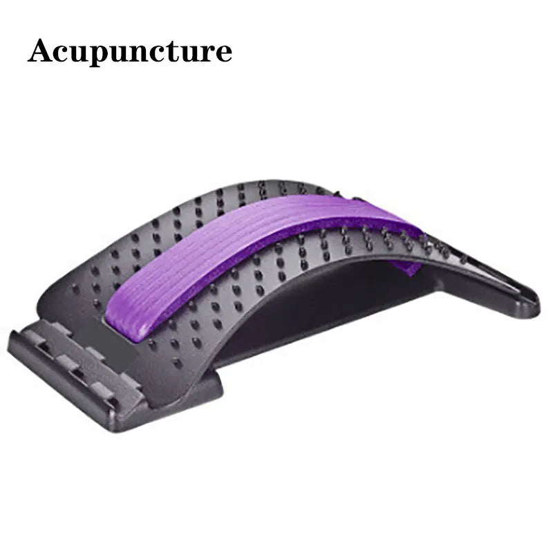 Adjustable Lumbar Stretching Device – Back Massager & Spine Alignment Tool