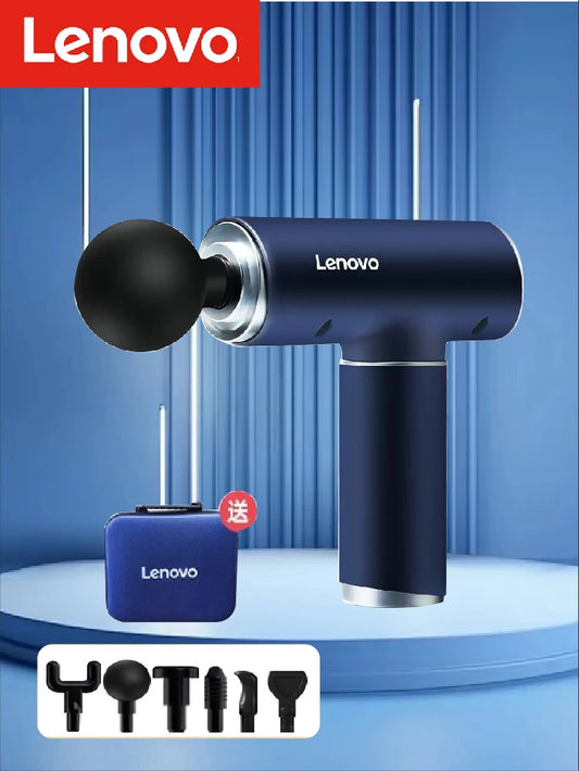 Lenovo Mini Fascia Massage Gun – Silent 5-Speed Deep Tissue Massager