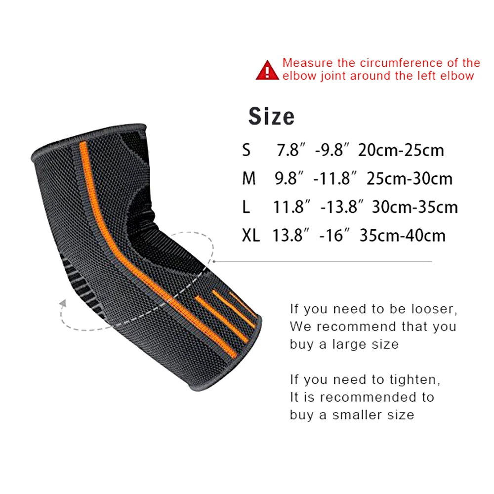 Compression Elbow Support Sleeve for Pain Relief