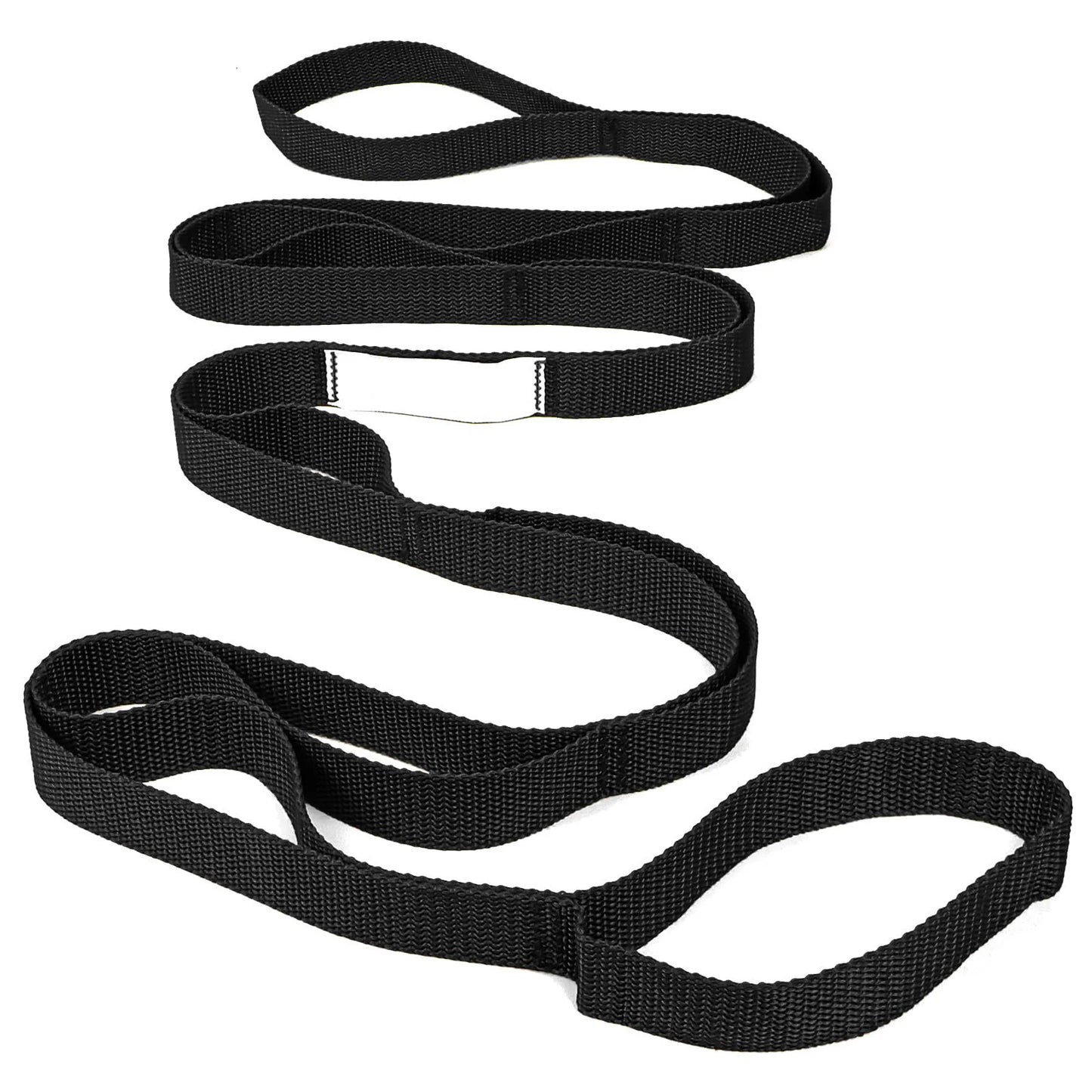 Stretch Out Strap with 10 Loops & Guide – Flexibility & Rehab Tool (USA Made)