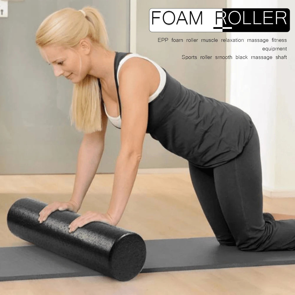 EPP Foam Roller for Yoga & Pilates – 30/45cm Muscle Massage Tool