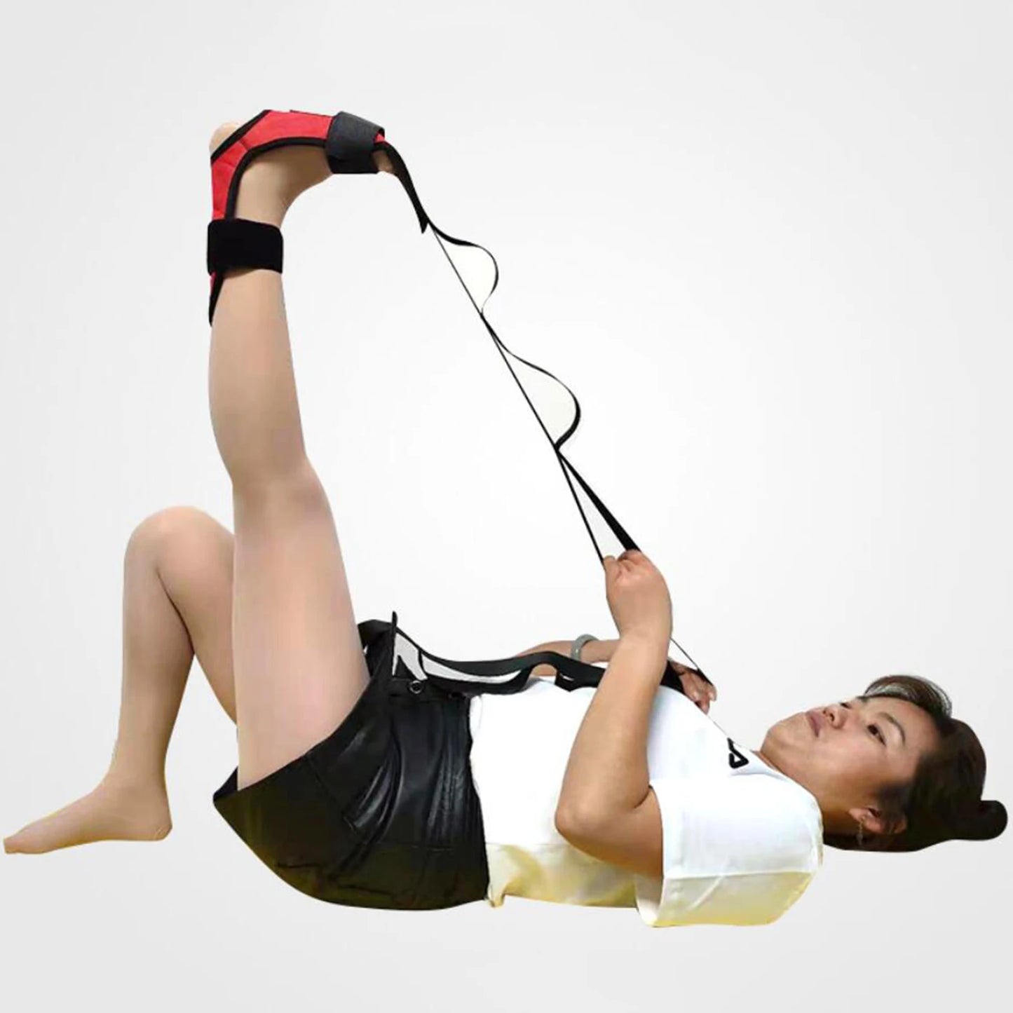 155cm Yoga Stretch Strap – Ankle, Calf & Foot Flexibility Band