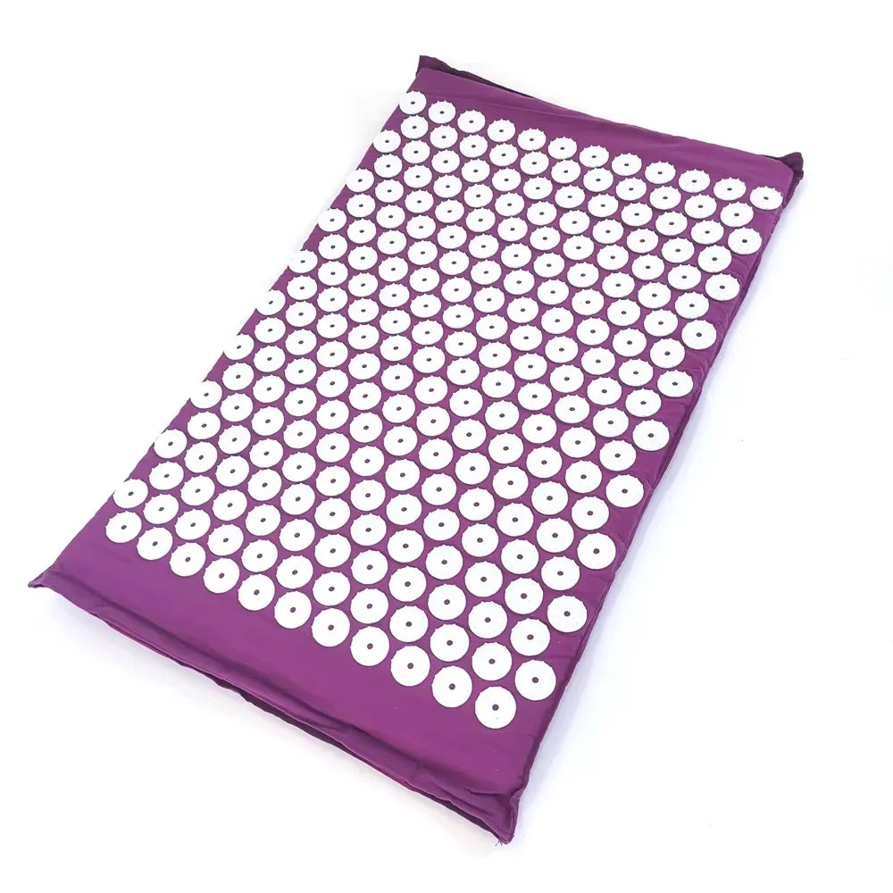 Acupressure Massage Mat and Pillow Set – Relieve Stress, Back Pain, Improve Circulation